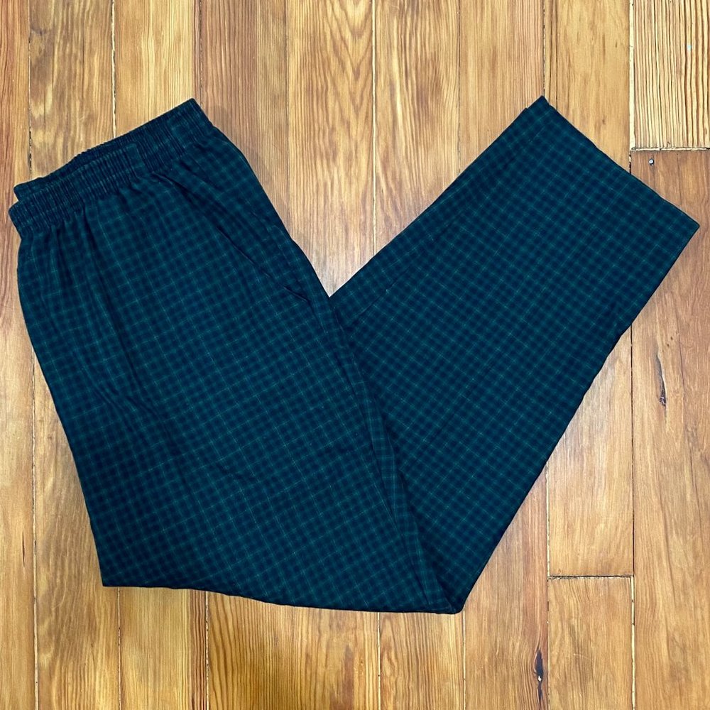 VINTAGE BRIGGS || CHECK TROUSERS